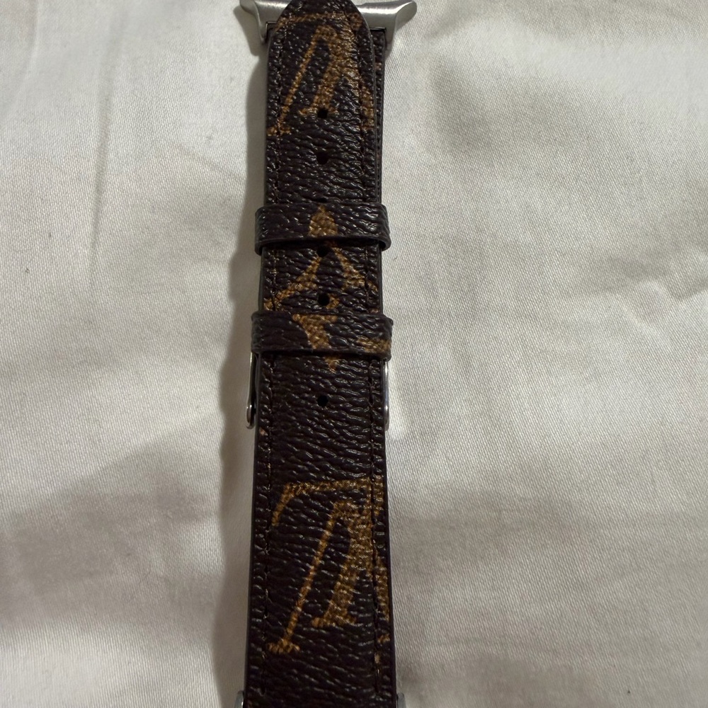 Samsung Brown Patterned Watch Strap - image 1